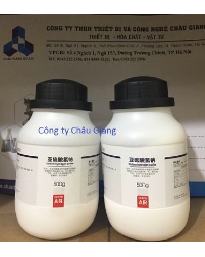 Sodium hydrogen sulfite NaHSO3